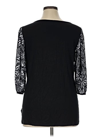 Kim & Cami 3/4 Sleeve Top (view 2)