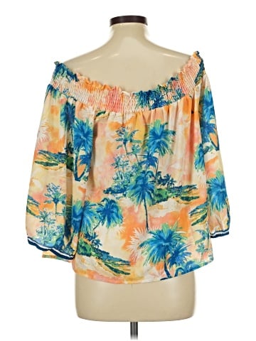 Jealous Tomato 3/4 Sleeve Blouse (view 2)