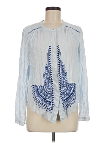 Akemi + Kin Long Sleeve Blouse (view 1)