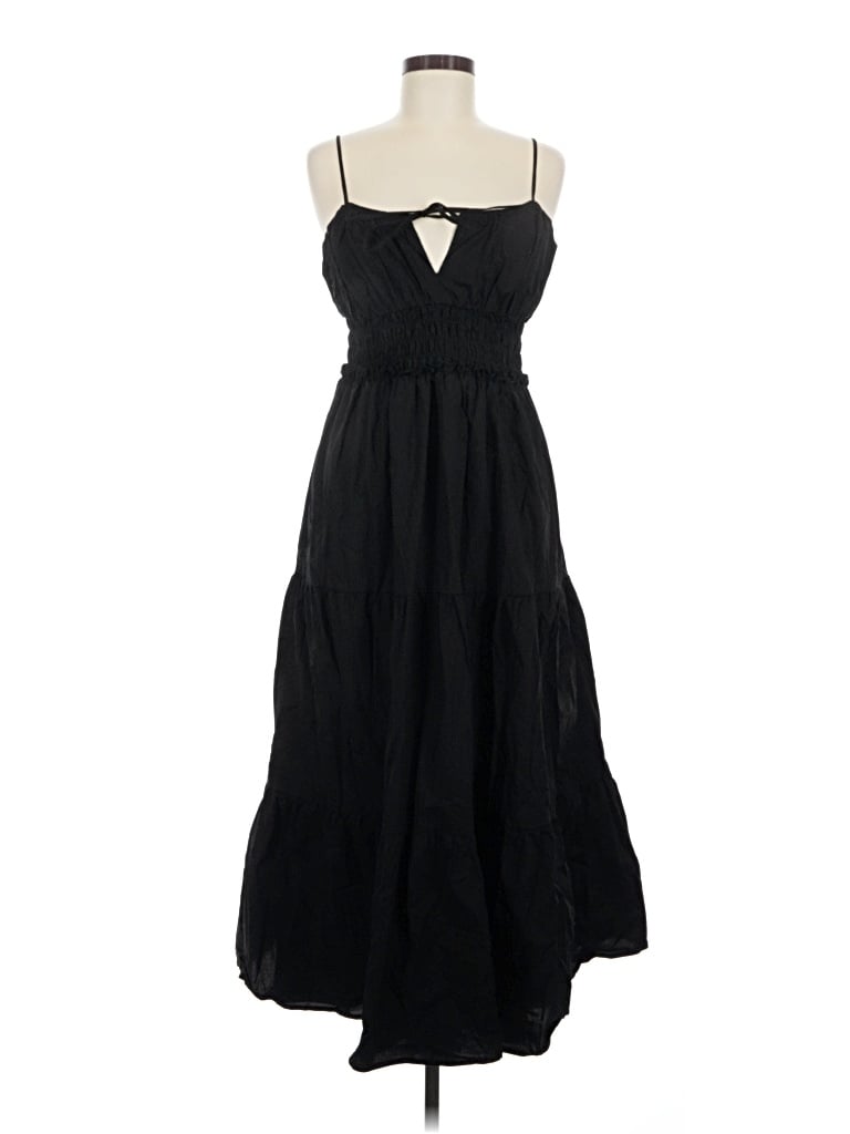 Pre-owned Wayf Casual Dress In Black