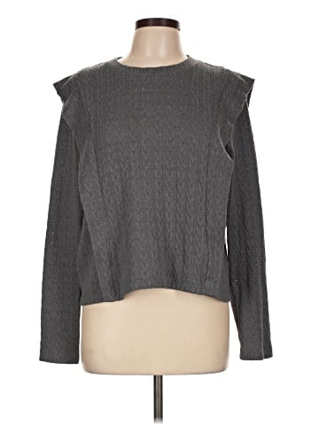 Aqua Pullover Sweater (view 1)