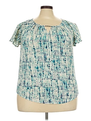 Apt. 9 Short Sleeve Blouse (view 1)