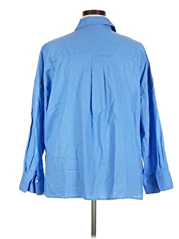 H&M 3/4 Sleeve Button-Down Shirt (view 2)