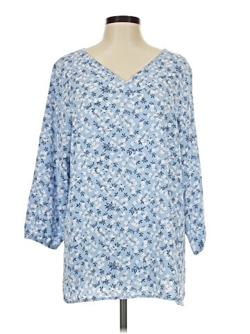 Mario Serrani 3/4 Sleeve Blouse (view 1)