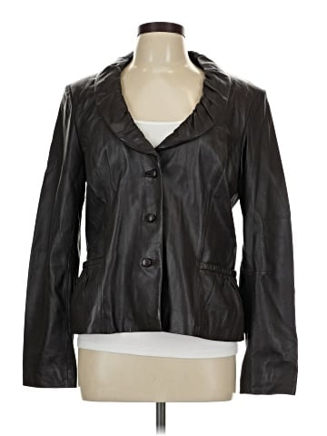 Tribal Leather Jacket (view 1)