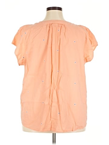 St. John's Bay Short Sleeve Blouse (view 2)