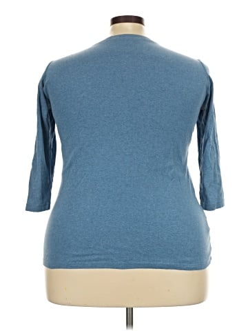 Eddie Bauer 3/4 Sleeve T-Shirt (view 2)