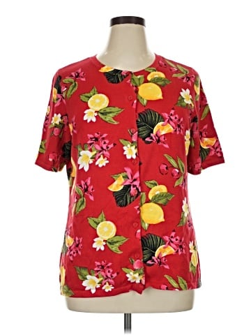 Cj Banks Short Sleeve Blouse (view 1)