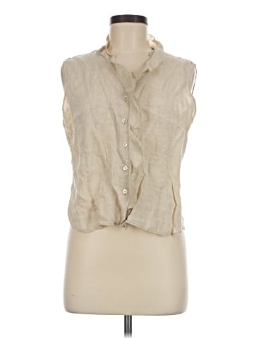Lizsport Sleeveless Button-Down Shirt (view 1)