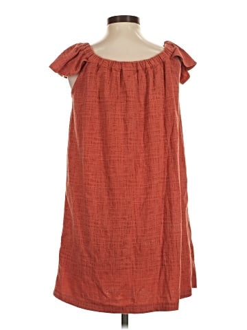 Madewell Texture &amp; Thread Off-the-Shoulder Dress (view 2)