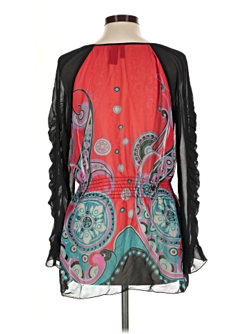 Bisou Bisou Long Sleeve Blouse (view 2)