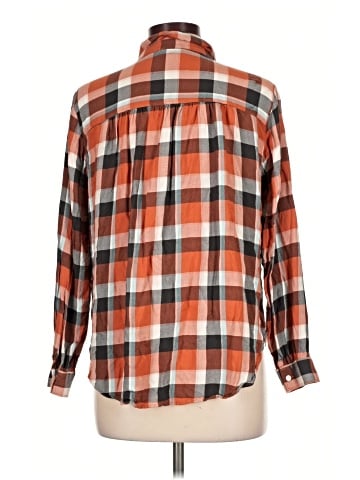 Ann Taylor LOFT Outlet Long Sleeve Button-Down Shirt (view 2)