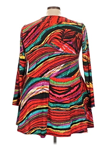 Attitudes by Renee Long Sleeve Blouse (view 2)