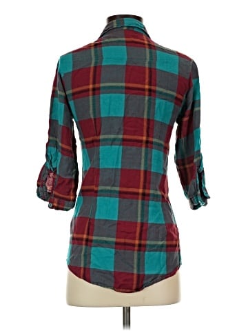 Twik 3/4 Sleeve Button-Down Shirt (view 2)