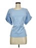 Express Blue Short Sleeve Top Size M - photo 1