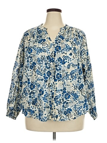 Jessica Simpson 3/4 Sleeve Blouse (view 1)