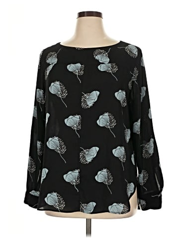 Ann Taylor LOFT Outlet Long Sleeve Blouse (view 1)