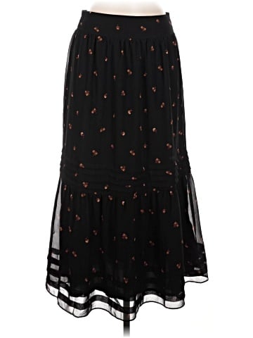 Madewell (Re)sourced Georgette Pintuck Maxi Skirt in Amie Floral (view 1)