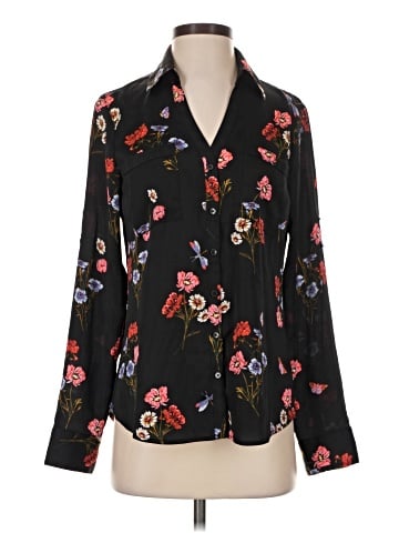 Express Long Sleeve Blouse (view 1)