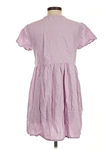 Madewell Linen-Blend Alexandra Button-Front Mini Dress (view 2)