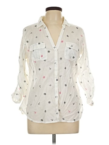 Columbia 3/4 Sleeve Blouse (view 1)
