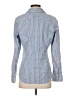 Express Stripes Blue Long Sleeve Button-Down Shirt Size XS - photo 2