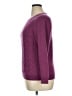 Talbots 100% Cashmere Solid Purple Pullover Sweater Size XL Petite - photo 5