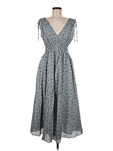 Madewell Sophia Smocked Midi Dress in Florentine Floral (view 1)