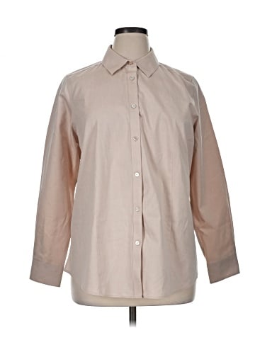 Foxcroft Long Sleeve Button-Down Shirt (view 1)