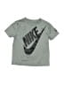 Nike 100% Polyester Gray Short Sleeve T-Shirt Size 5 - photo 1