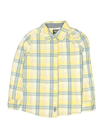 Genuine Kids from Oshkosh Long Sleeve Button-Down Shirt (view 1)