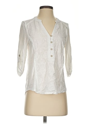 Democracy 3/4 Sleeve Blouse (view 1)