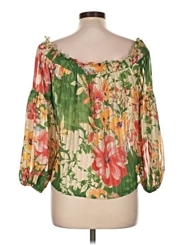Flying Tomato 3/4 Sleeve Blouse (view 2)