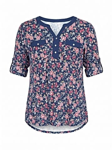 Croft & Barrow Short Sleeve Henley (view 1)