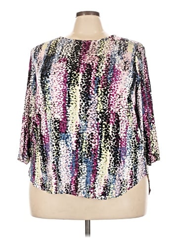 Philosophy Republic Clothing 3/4 Sleeve Blouse (view 1)
