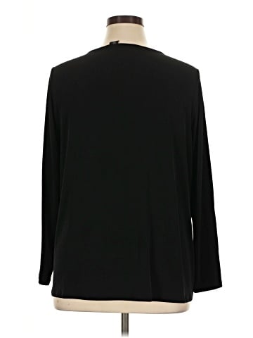 Tahari Long Sleeve Blouse (view 2)
