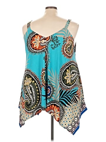 Melissa Paige Sleeveless Blouse (view 2)