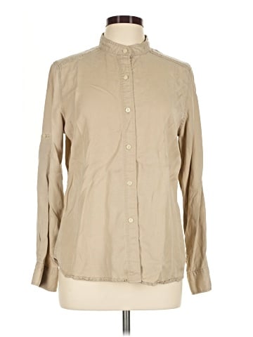Kate Hill Long Sleeve Button-Down Shirt (view 1)