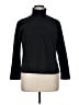 Lands' End 100% Polyester Black Fleece Size 14 - 16 Petite - photo 1