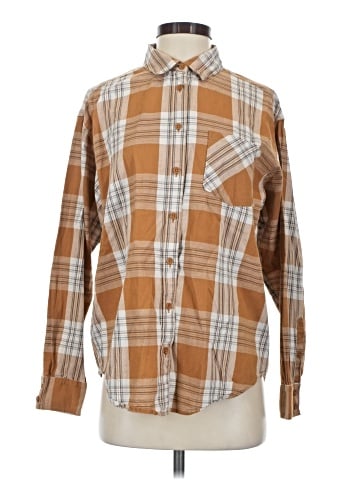 Garnet Hill Long Sleeve Button-Down Shirt (view 1)