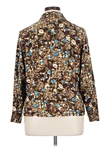 Cj Banks Long Sleeve Blouse (view 2)