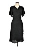 Halogen Chevron-herringbone Black Casual Dress Size L (petite) - photo 1