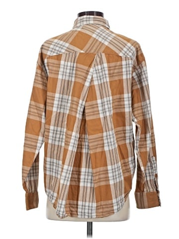 Garnet Hill Long Sleeve Button-Down Shirt (view 2)