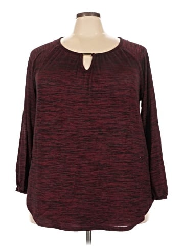 Faded Glory Long Sleeve Top (view 1)