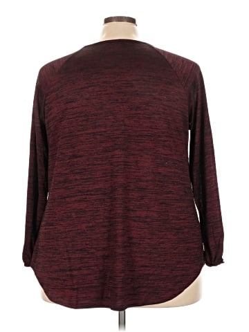 Faded Glory Long Sleeve Top (view 2)