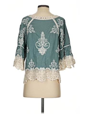 Democracy 3/4 Sleeve Blouse (view 2)