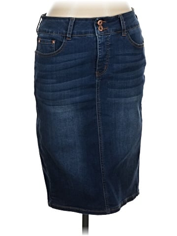 !It Jeans Denim Skirt (view 1)