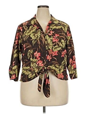 Jones New York Signature 3/4 Sleeve Blouse (view 1)