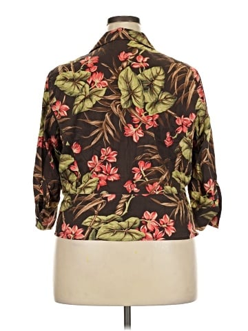Jones New York Signature 3/4 Sleeve Blouse (view 2)