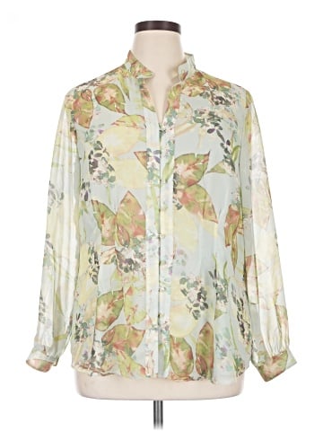 Coldwater Creek Long Sleeve Blouse (view 1)
